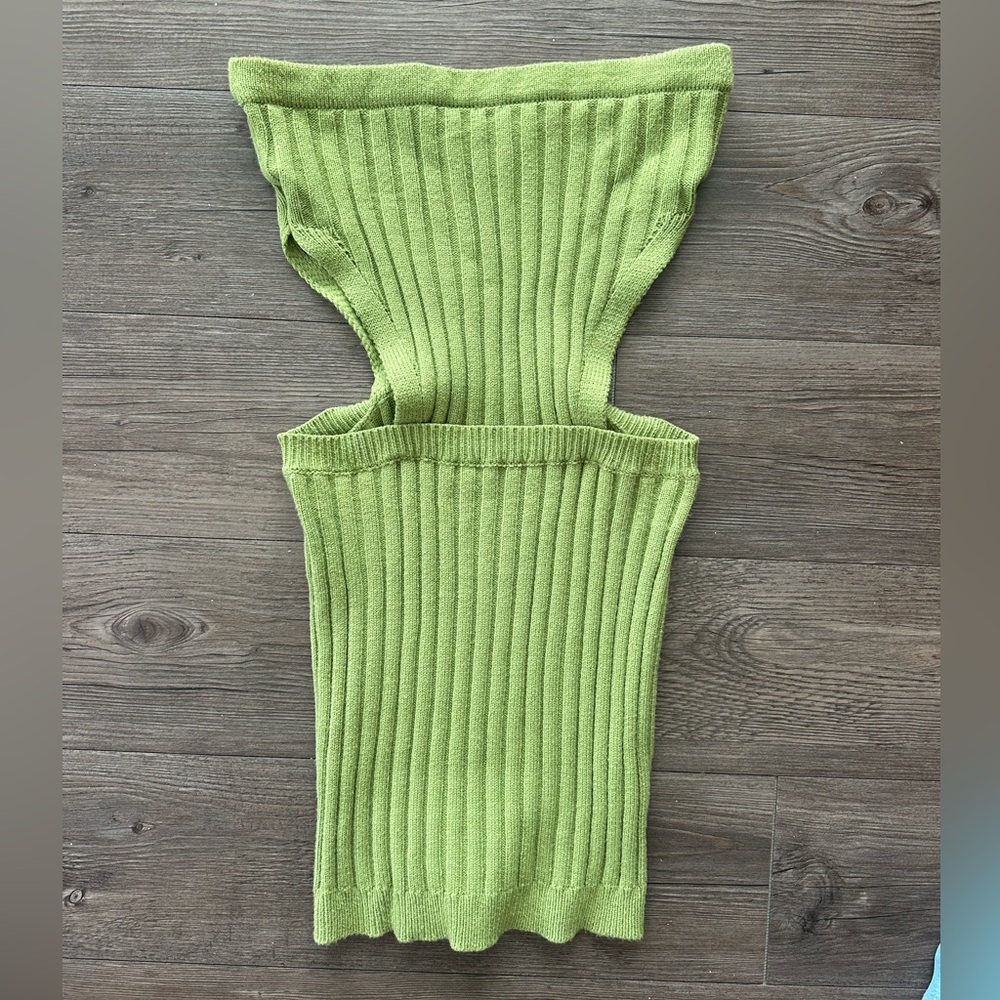 Princess Polly allow Mini Dress Green - Size S/M